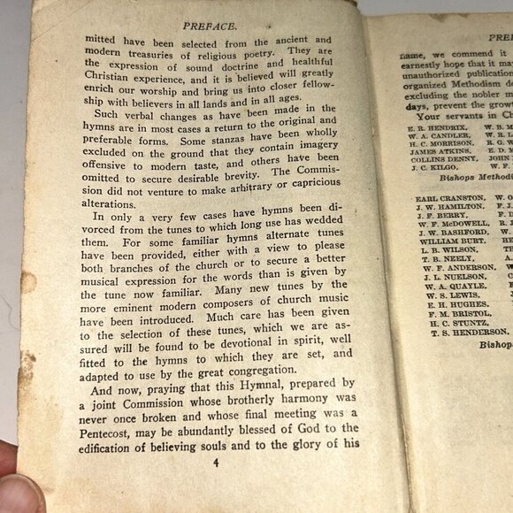 Methodist Episcopal Hymnal 1875? Christian NOTE: Binding is loose, missing pages - Picture 15 of 16